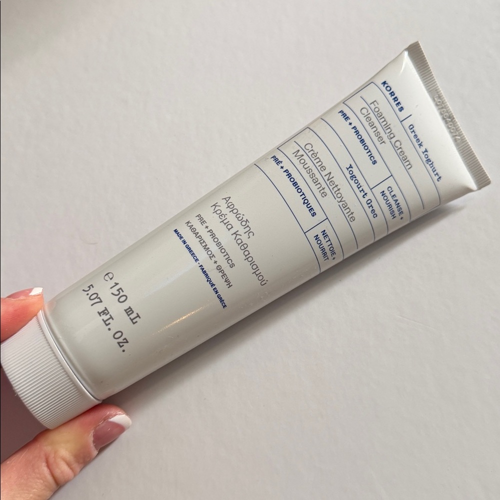 NWT KORRES Greek Yoghurt Foaming Cream Cleanser- 150 ml - Picture 5 of 5